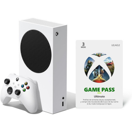 Microsoft Xbox Series S + 3 Mois Gamepass Ultimate