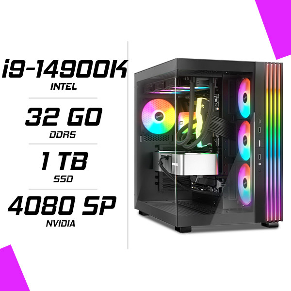 PC Gamer Intel i9-14900K RTX 4080 SUPER 16G