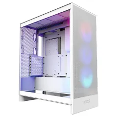 NZXT H7 Flow RGB Blanc (2024) - Boîtier Gamer