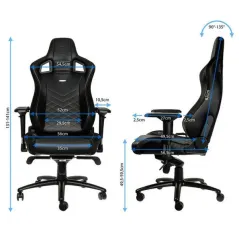 NOBLECHAIRS EPIC Noir Or -  Chaise gamer