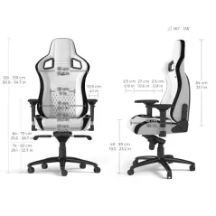 NOBLECHAIRS EPIC Noir Blanc - Chaise gamer