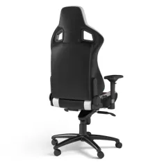 NOBLECHAIRS EPIC REAL LEATHER Noir/Rouge/Blanc -  Chaise gamer