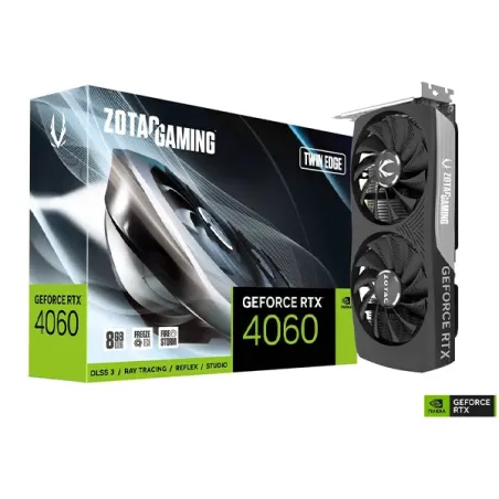 ZOTAC GAMING GeForce RTX 4060 8GB Twin Edge  - Carte graphique