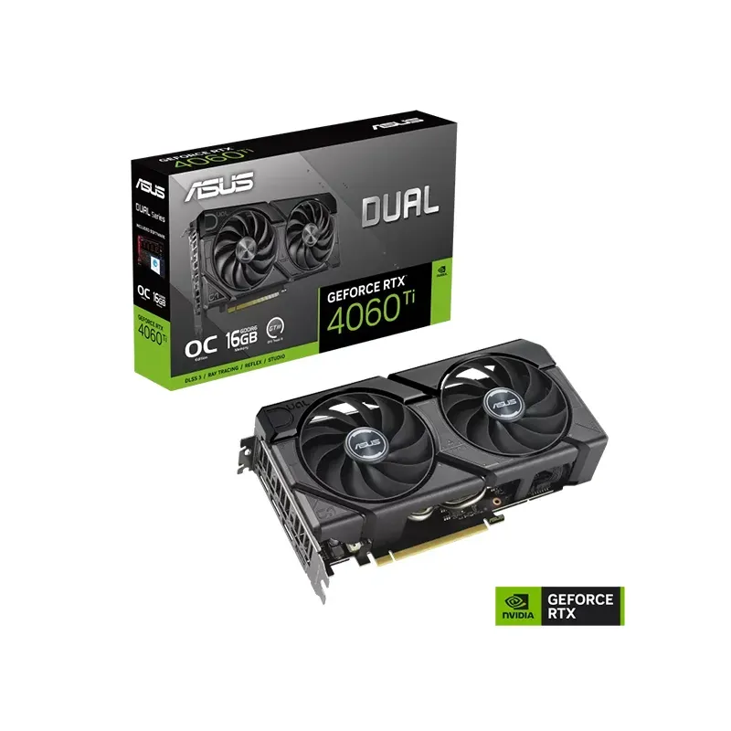 ASUS Dual GeForce RTX 4060 Ti EVO OC Edition 16GB GDDR6