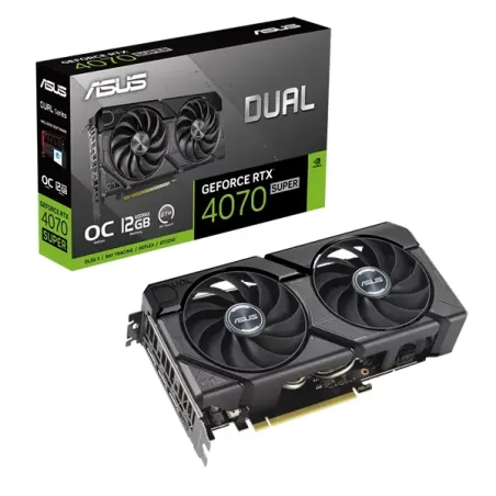 ASUS Dual GeForce RTX 4070 SUPER EVO OC Edition 12GB GDDR6X - Carte graphique