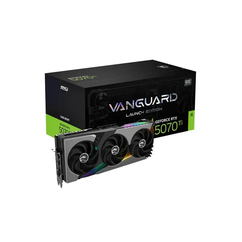 MSI GeForce RTX 5070 Ti 16G VANGUARD SOC LAUNCH EDITION