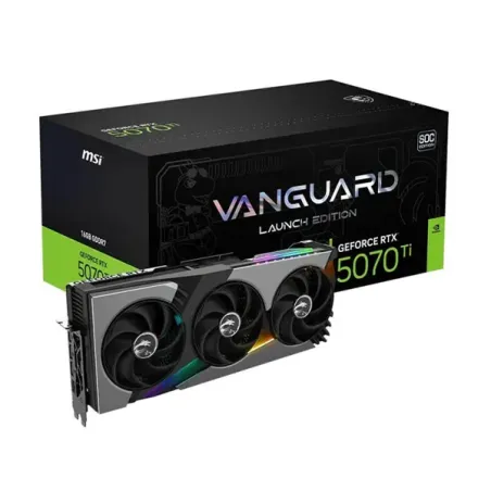 MSI GeForce RTX 5070 Ti 16G VANGUARD SOC LAUNCH EDITION - Carte graphique