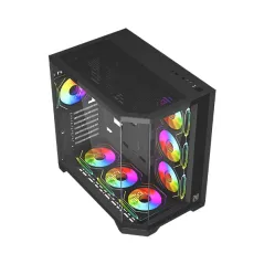 NOVA PHANTOM YG418 Noir - Boîtier Gamer