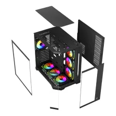 NOVA PHANTOM YG418 Noir - Boîtier Gamer