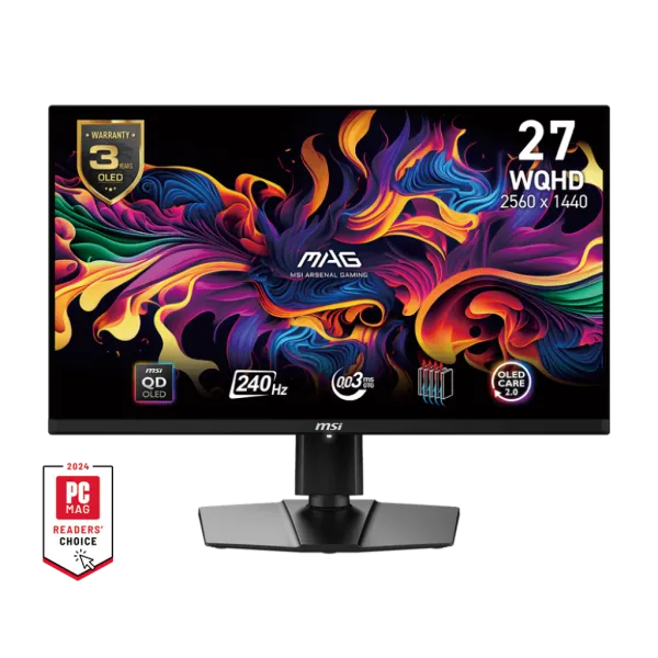 MSI OPTIX MAG 271QPX QD-OLED E2 27" 240Hz 2K