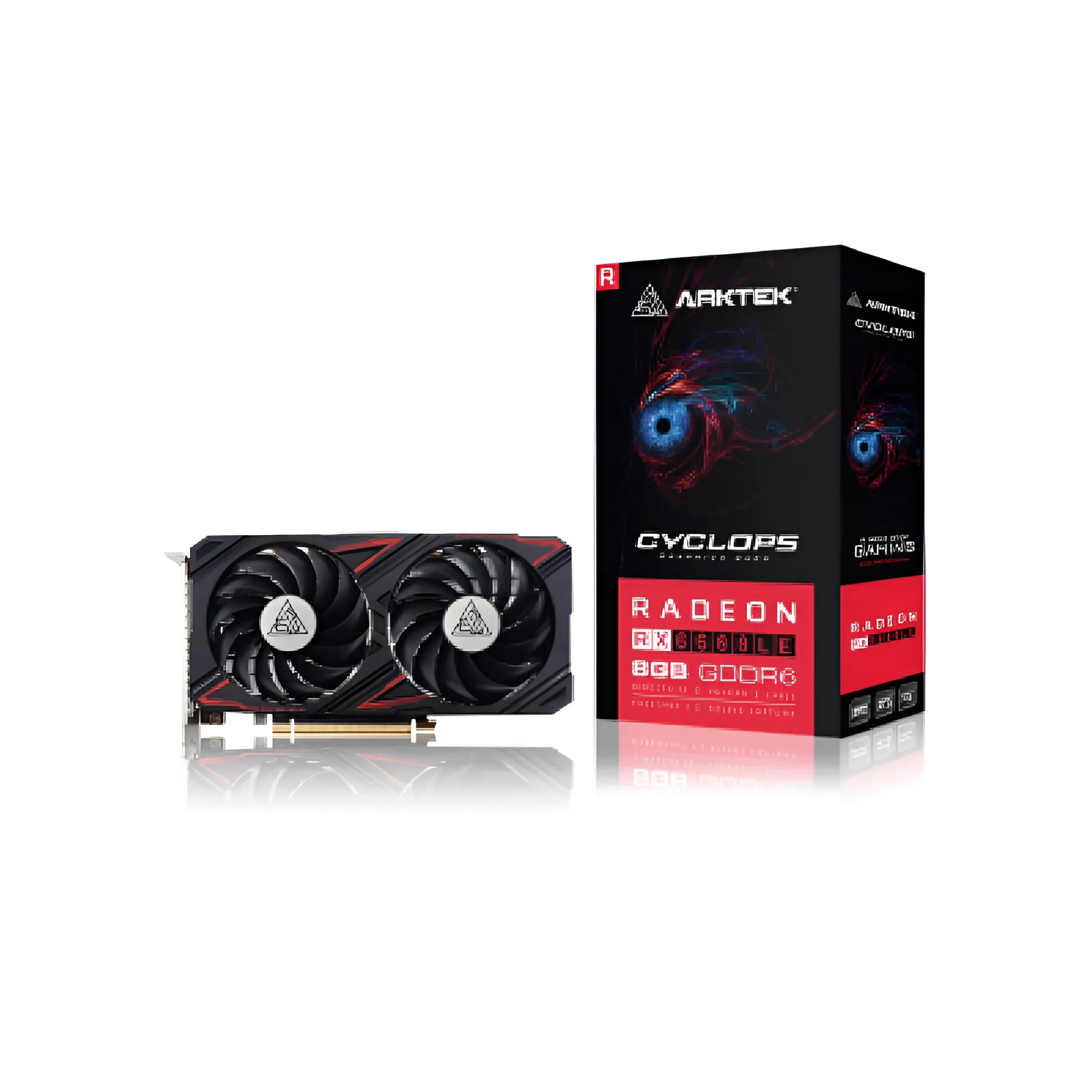 ARKTEK AMD RX 6600LE GDDR6 8GB 128Bit Dual Fan