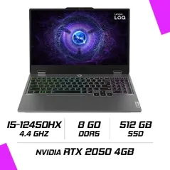 LENOVO LOQ 15IAX9 Intel i5-12450HX/8GB DDR5/512GB SSD/15.6″ 144Hz/RTX 2050 4GB/WINDOWS 11 (83GS00AUFG)