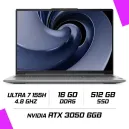 LENOVO IdeaPad Pro 5 16IMH9 Ultra 7-155H 16" OLED 16Go 512Go SSD RTX3050_6GB Win11H ARCTIC_GREY 24M