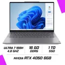 LENOVO Yoga Pro7 14IMH9 Ultra 7-155H 14" 2880x1800 16Go 1To SSD GeForce RT 4050 6GB W11H LUNAGREY 24M LENOVO Yoga Pro7 14IMH9 Ultra 7-155H 14" 2880x1800 16Go 1To SSD GeForce RT 4050 6GB W11H LUNAGREY 24M