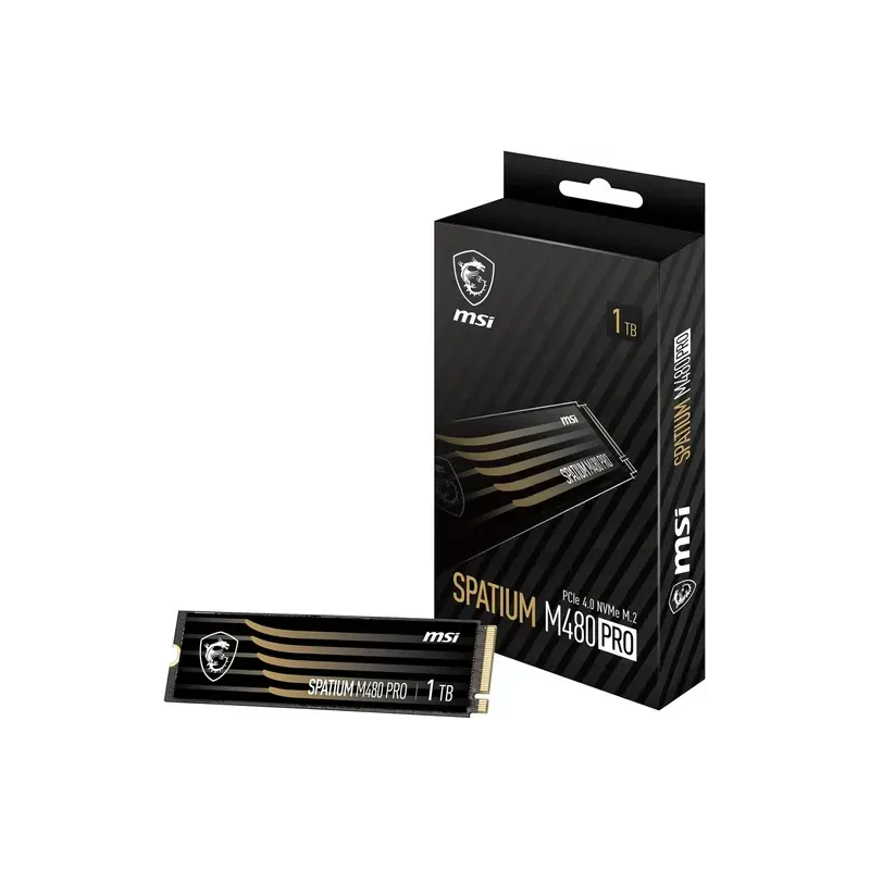 MSI SPATIUM M480 PRO PCIe 4.0 NVMe M.2 1TB MSI SPATIUM M480 PRO PCIe 4.0 NVMe M.2 1TB