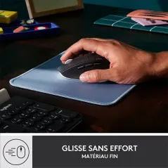 Tapis de souris LOGITECH Série Studio Bleu Gris