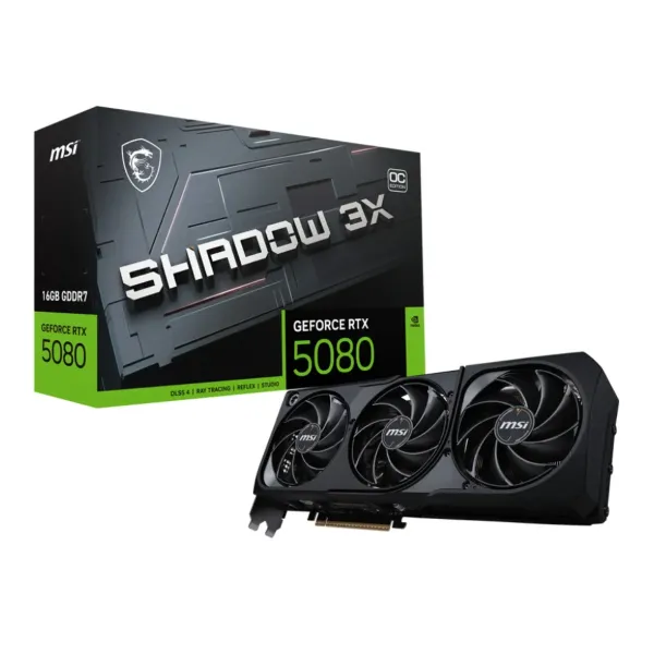 MSI GeForce RTX 5080 16G SHADOW 3X OC