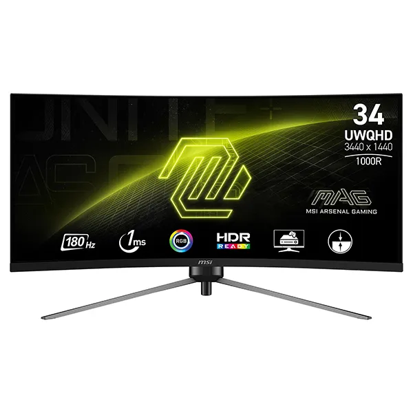 MSI MAG 345CQR 34" 180Hz 1ms UWQHD