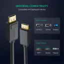 UGREEN CABLE DP 1.2 MALE TO MALE 1M (10244)