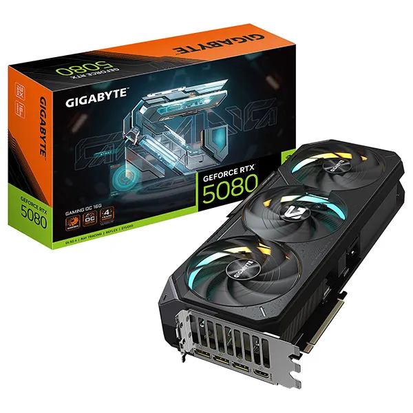 GIGABYTE GEFORCE RTX 5080 GAMING OC 16G