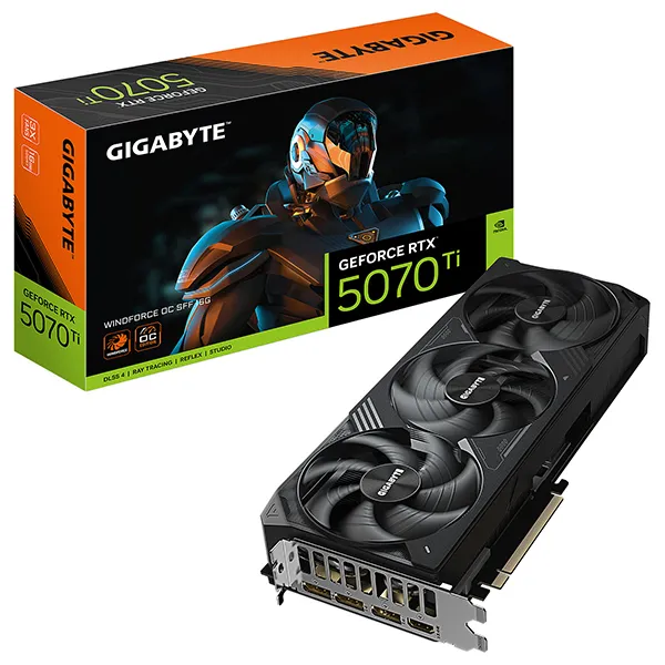 GIGABYTE GEFORCE RTX 5070 TI WINDFORCE OC SFF 16G