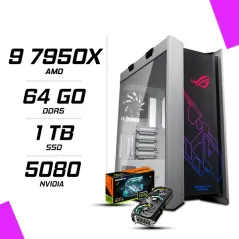 PC Gamer AMD Ryzen 9 7950X GIGABYTE RTX 5080 GAMING 16G