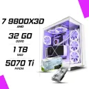 PC Gamer AMD Ryzen 7 9800X3D GIGABYTE RTX 5070 TI EAGLE ICE 16G PC Gamer AMD Ryzen 7 9800X3D GIGABYTE RTX 5070 TI EAGLE ICE 16G
