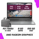 LENOVO IDEAPAD 1 15AMN7 AMD RYZEN 3 7320U/8GB DDR5/512GB SSD/15.6"/WINDOWS 11 82VG00QEFE LENOVO IDEAPAD 1 15AMN7 AMD RYZEN 3 7320U/8GB DDR5/512GB SSD/15.6"/WINDOWS 11 82VG00QEFE