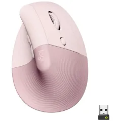 LOGITECH LIFT Rose - Souris sans fil ergonomique