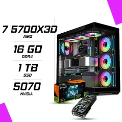 PC Gamer AMD Ryzen 7 5700X3D GIGABYTE RTX 5070 GAMING 12G