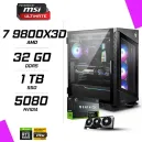 PC Gamer AMD Ryzen 7 9800X3D MSI RTX 5080 16G PC Gamer AMD Ryzen 7 9800X3D MSI RTX 5080 16G