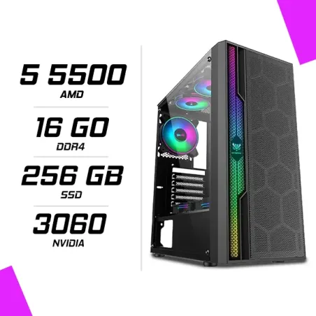 PC Gamer AMD Ryzen 5 5500 RTX 3060 8GB