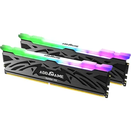 Addlink AddGame Spider X5 RGB 32GB (2x16GB) DDR5 5600MHZ CL40 Mémoire avec Heatsink | AG16GB56C40X5UBX2