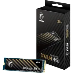 MSI SSD SPATIUM M450 NVMe M.2 500GB