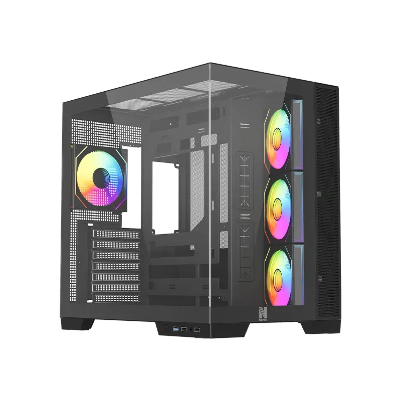 NOVA GHOST AY710 Noir - Boîtier Gamer