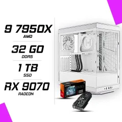 PC Gamer AMD Ryzen 9 7950X RADEON RX 9070 16G