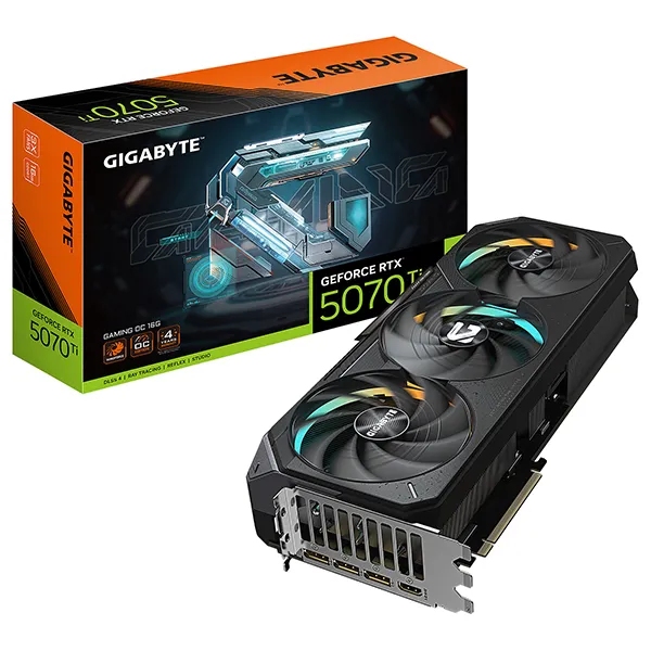GIGABYTE GeForce RTX 5070 Ti GAMING OC 16G