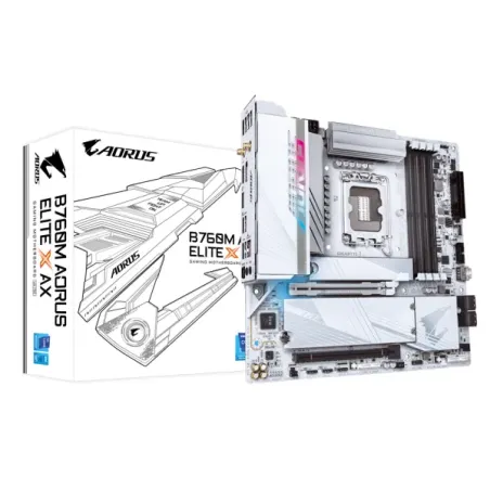 GIGABYTE B760M AORUS ELITE X AX - Carte mère