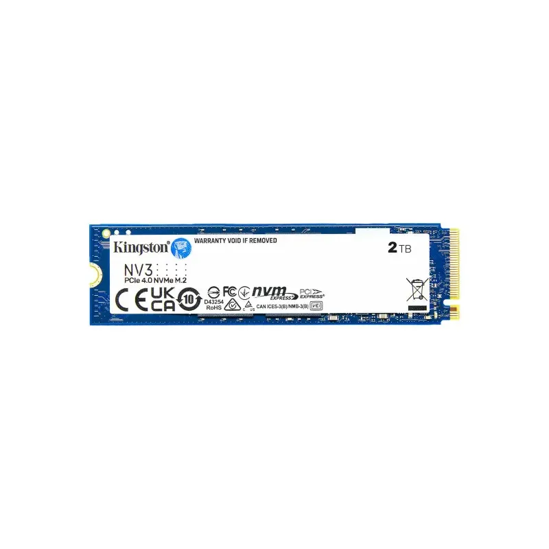 KINGSTON NV3 2TB SSD NVMe M.2 2280 KINGSTON NV3 2TB SSD NVMe M.2 2280