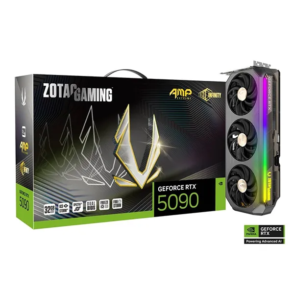 ZOTAC GAMING GeForce RTX 5090 AMP Extreme INFINITY 32G