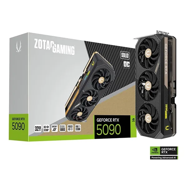 ZOTAC GAMING GeForce RTX 5090 SOLID OC 32G
