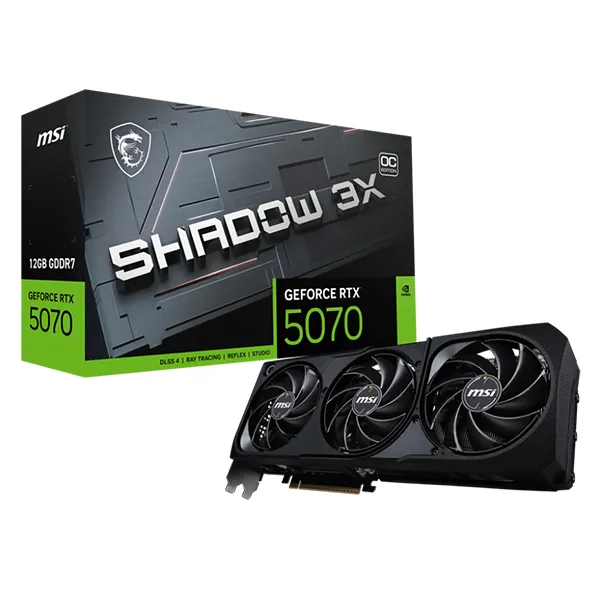 MSI GeForce RTX 5070 12G SHADOW 3X OC