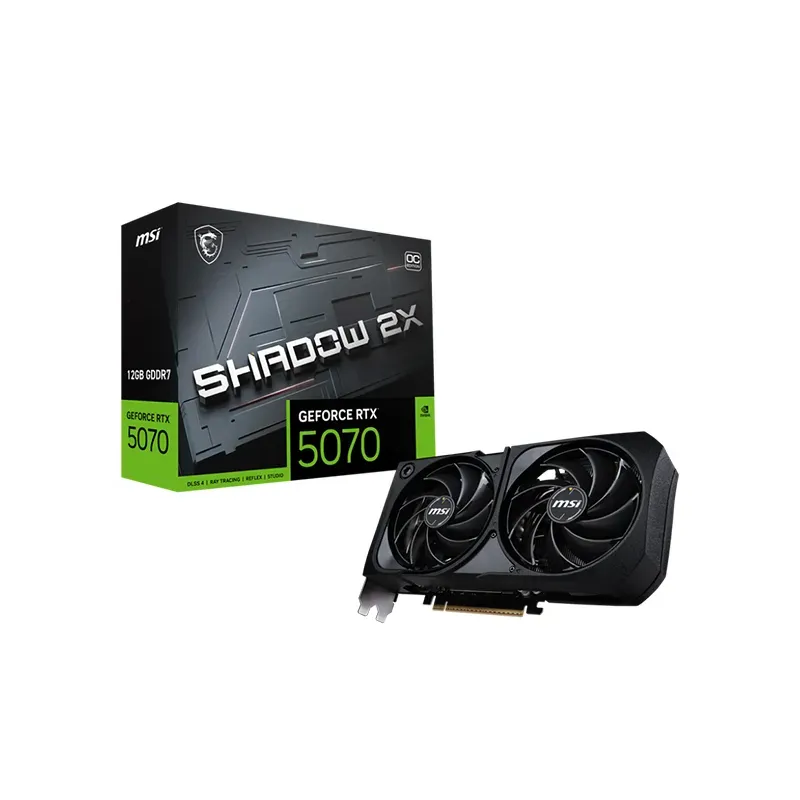 MSI GeForce RTX 5070 12G SHADOW 2X OC - Carte graphique