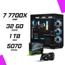 PC Gamer AMD Ryzen 7 7700X MSI RTX 5070 12G PC Gamer AMD Ryzen 7 7700X MSI RTX 5070 12G