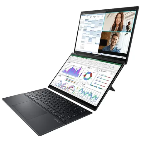 ASUS ZENBOOK DUO UX8406MA-QL357X Intel Ultra 7-155H/32Go DDR5/1TB SSD/14"/Windows11 (90NB12U1-M00K90)