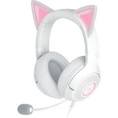 RAZER KRAKEN KITTY V2 Blanc - Casque Gaming
