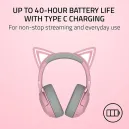 RAZER KRAKEN KITTY V2 BT Quartz