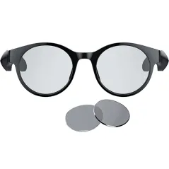 RAZER ANZU SMART GLASSES L (Round Blue Light) - Sunglasses