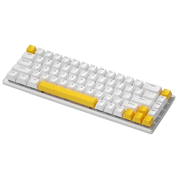 NOVA K68 (Blanc/Jaune)