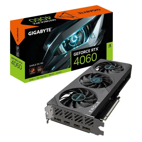 GIGABYTE GeForce RTX 4060 EAGLE 3X OC 8GB GDDR6